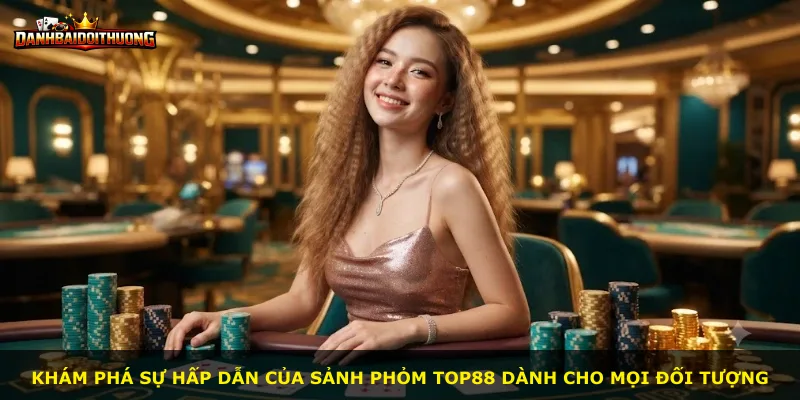 Khám phá sự hấp dẫn của sảnh Phỏm Top88 dành cho mọi đối tượng